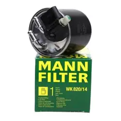 MANN WK820-14 | Mercedes W164/W212/W218/W222/W176/W246/W204/C117/W213/W242/W906 OM642-651 Yakıt Filtresi 11-18