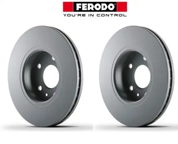 FERODO DDF1430C-1 | Ön Fren Disk Land Rover Discovery III Range Rover Sport 2 7 D 7374