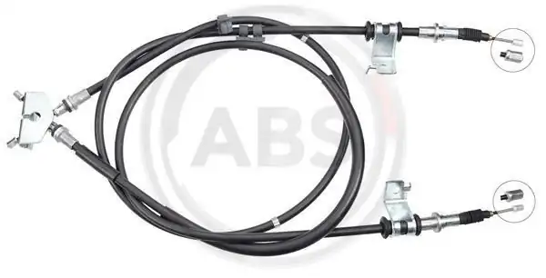 CAVO 4602751 | Ford Fiesta 2012-2018 Arka El Fren Teli Orta Takım (Sağ-Sol)