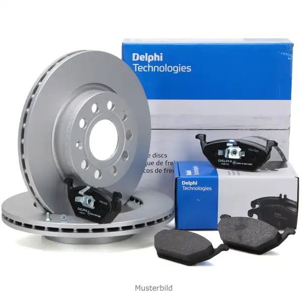 Volkswagen Golf 4 1998 - 2004 Arası Ön Fren Disk Ve Balata Takımı Delphi Marka