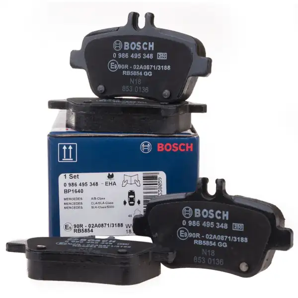 Bosch 0986495348 Mercedes W176 Kasa A180 Arka Fren Balata Takımı 106 mm