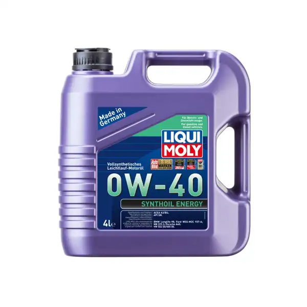LIQUI MOLY Synthoil Energy 0w 40 Motor Yağı 4 Litre 2451