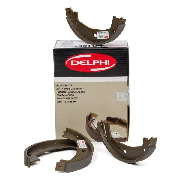 DELPHI LS1716 | Arka Fren Kampana Balatası Peugeot Partner 405 Citroen Berlingo Xsara Picasso 96 08