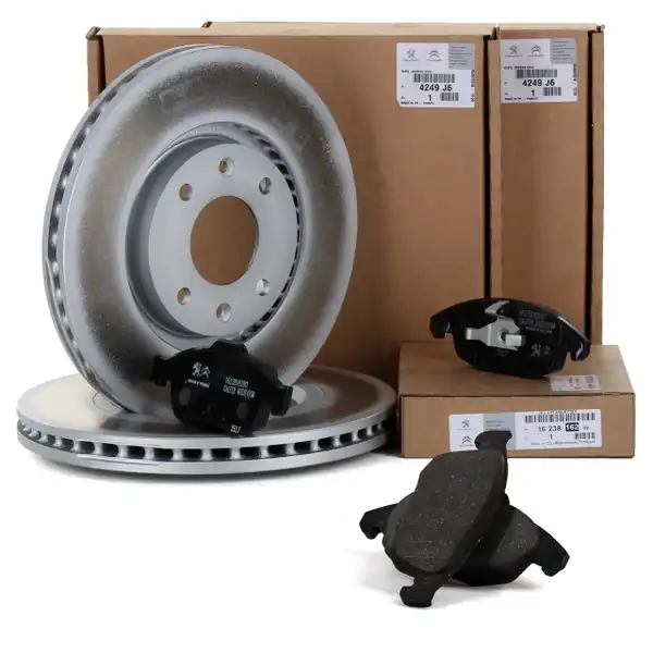 Peugeot 5008 2010-2016 Ön Fren Disk Ve Balata Takımı Orjinal