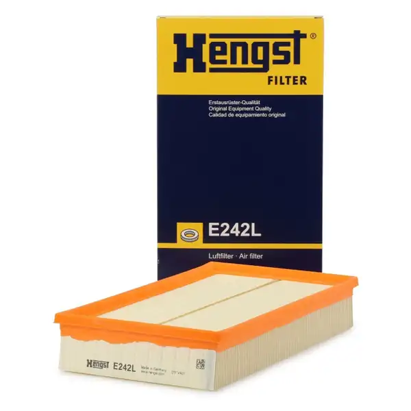 HENGST E242L | Mercedes W210 Hava Filtresi E200 CDI E290 TD E200 E230 E240 E280 E320 M111 112 104 Om604 606 95 00 7427