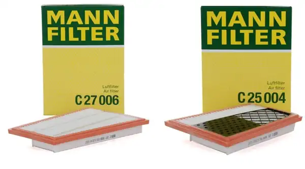 Mercedes Benz W164 ML 320 CDI Hava Filtre Takımı Mann Marka