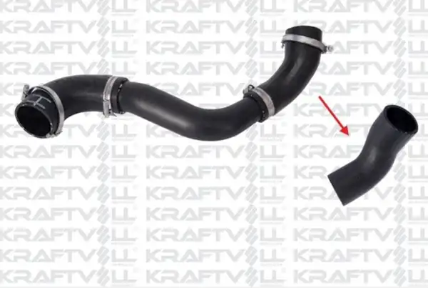 Ford Kuga 2013-2019 2.0 TDCİ İntercooler Hortumu ( Turboya Giren ) İbraş Marka