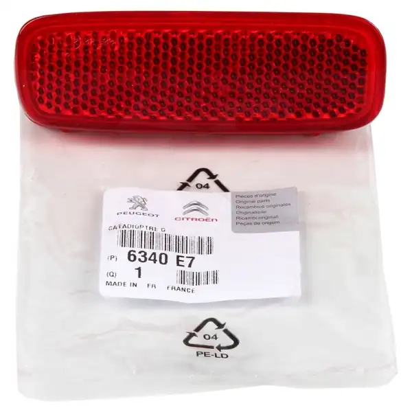 Psa 6340 E7 Arka Tampon Kedi Gözü Sol Peugeot 206 Sw 107 607 Expert 4