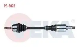 Veka Pe 8028 Peugeot 106 İ 1a 1c 1 4 Sol Komple Aks 614mm 1991 1996