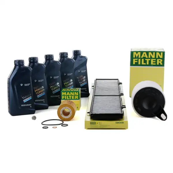Bmw E92 320i Periyodik Bakım Filtre Seti Motul 5W30