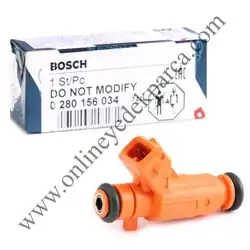 BOSCH 0280156034 | Benzin Enjektörü Peugeot 206/207/Partner II Berlingo II/Citroen C2/C3/C4/Xsara 1.6 16V