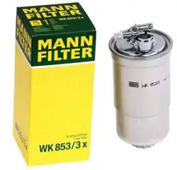 MANN WK853-3X | Yakıt Filtresi Audi A4 2002-2008 1.9 TDI