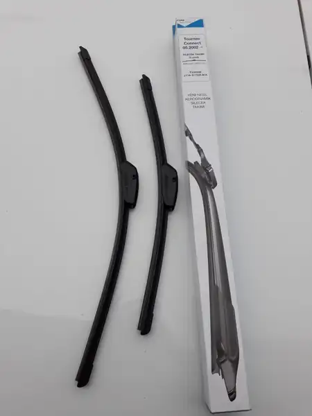 Ford Connect 2009-2013 Ön Silecek Takımı Yeni Nesil Aero Dinamik ( Muz Tipi ) Ford Otosan Orjinal