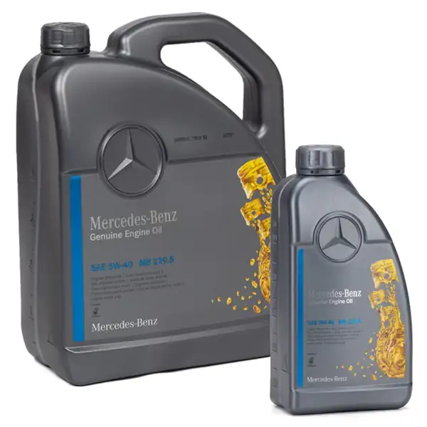 Mercedes Benz 5W40 Motor Yağı 6 LT  Orijinal  (A000989920213AIFE)