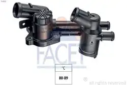 FACET 7.8773 | Termostat Muhafaza Caddy Golf VI Jetta Polo A1 A3 Altea Ibiza Leon Fabia Octavia Yeti 1.2 TFSI/TSI