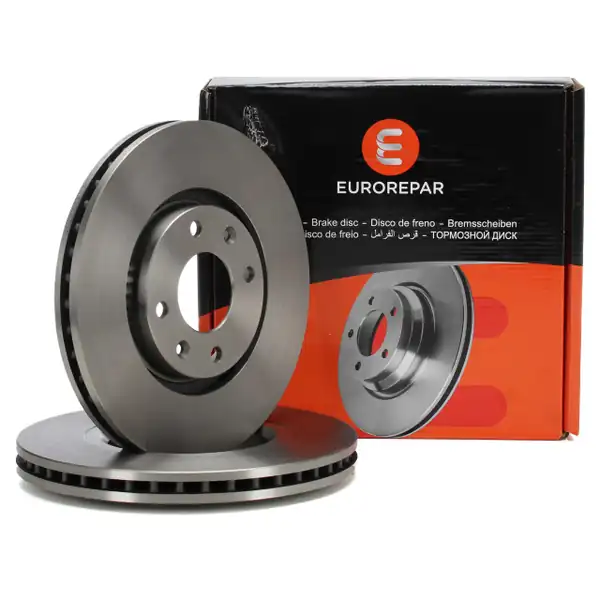 Eurorepar 1686717080 Ön Fren Diski Takımı Peugeot Partner 2009 2019 2008 Citroen C4 C4 Picasso Opel Corsa F Crossland X