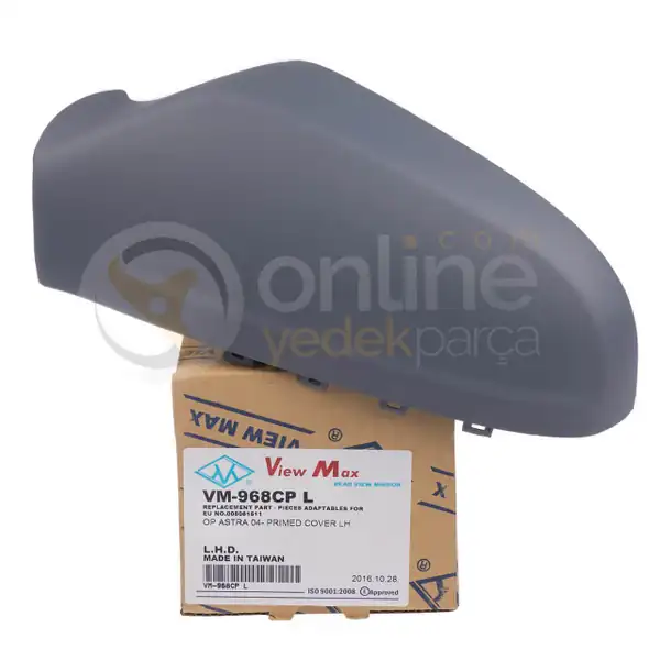 VİEWMAX 968CPL | Sol Dış Dikiz Ayna Kapağı Astarlı Opel Astra H 04