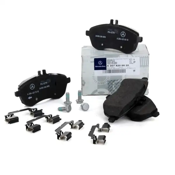 Mercedes W204 Kasa C180 Kompressor Ön Fren Balata Takımı Orjinal