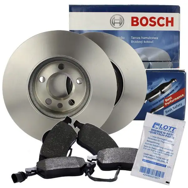 Volkswagen Tiguan 2008 - 2015 Ön Fren Disk Balata Takımı Bosch Marka