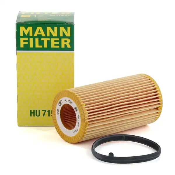 MANN HU719-6X | Yağ Filtresi Volkswagen Passat B6 2005 2012 Jetta III Golf V A3 A4 A6 2 0 FSI TFSI