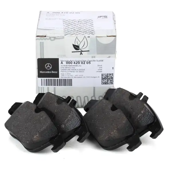 MERCEDES BENZ A0004200205 | Arka Fren Balata Takımı W204 W207 C180 C180 Kompressor C200 CGI C220 CDI C250 CDI BlueEFFICIENCY