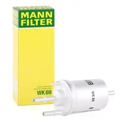 MANN WK69 | Volkswagen New Beetle/Beetle/Beetle Cabrio Benzin Filtresi 5C1-5C2-5C7-5C8 6.6 Bar