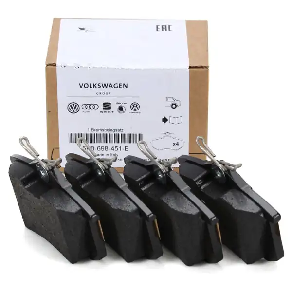 Vag Orjinal 2q0698451c Skoda Kamiq Seat Ibiza 2018 Model Sonrası Volkswagen T Cross Arka Fren Balata Takım Orijinal