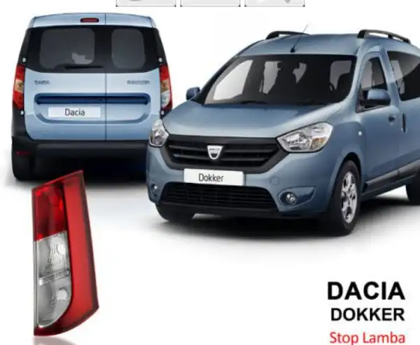 Marş 511261 Stop Lambası Sağ Dacia Dokker 12 13 Duysuz