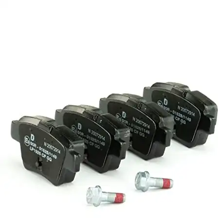 DELPHI LP1926 | Peugeot 307 Citroen C4 Arka Fren Balata Takımı 1 4 2 0 Hdi 94mm