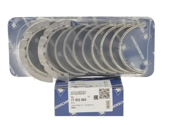 KOLBENSCHMIDT 77951600 | Bmw E90 Kasa 318d N47 Motor Ana Yatak Takımı Std Ölçü