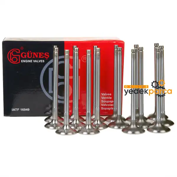 GÜNEŞ 4417-4418 | Subap Takımı Emme Egzoz Peugeot 206 307 406 Citroen C4 C5 2 0 16v Ew10j4 53478