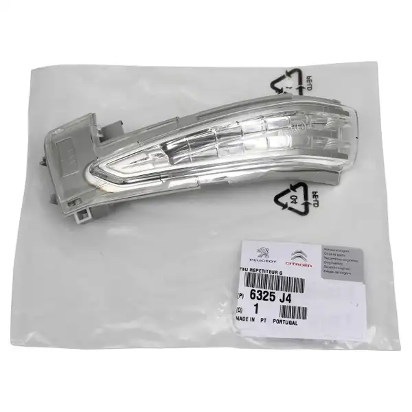 Psa 6325 J4 Sol Ayna Sinyali Sürücü Citroen C3 Aircross C4 Picasso Ds5 Peugeot 508 Orijinal