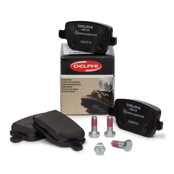 DELPHI LP1969 | Arka Fren Balatası Land Rover Freelander 2 Ford Mondeo IV Kuga S Max Volvo S80 II V70 III