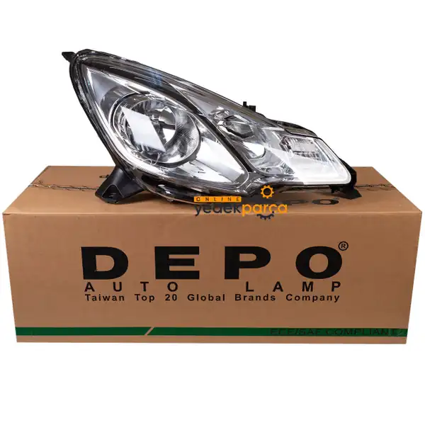 Depo 552 1134rmldem7 Citroen C3 II Ds3 Sağ Ön Far Siyah 09 10 51531