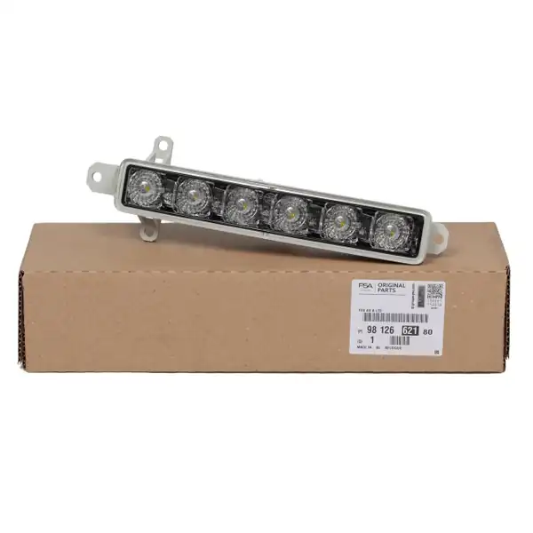 Psa 9812662180 Citroen C Elyse Gündüz Led Farı Siyah Orijinal