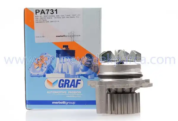 GRAF PA731 | Audi A3 Volkswagen Golf 4 Bora 1 9 TDI AGR Su Pompası Devirdaim