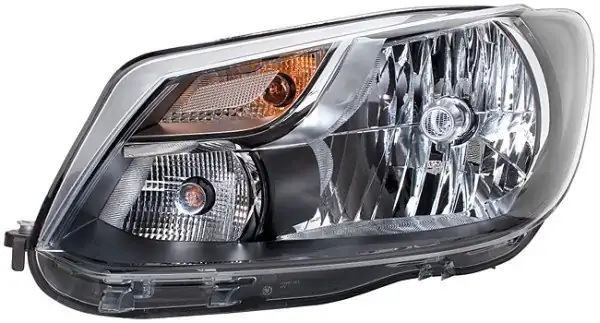 Depo 441 11g3lmldem2 Ön Far Sol Siyah Motorlu Volkswagen Caddy 10 15 H4