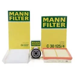 Opel Corsa C 1.4 Ecotec (Z14XE) Motor Hava / Polen / Yağ Filtresi Mann Marka