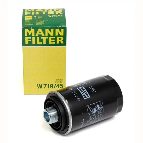 MANN W719-45 | Volkswagen Golf 6 2009-2012 Model Arası 2.0 GTI Motor Yağ Filtresi