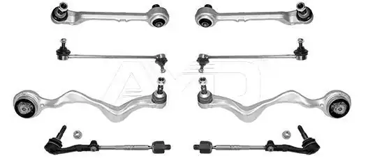 AYD 89-13154 | Bmw 1 Serisi E87 Kasa Ön Salıncak Seti Alt Takım Kit