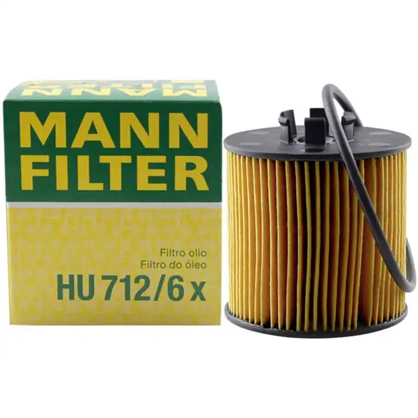 MANN HU712-6X | Volkswagen Golf 5 1 4 TSI Yağ Filtresi