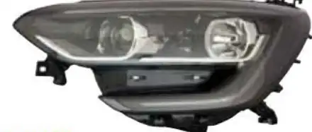 AYFAR 202337 | Far Sol Renault Megane IV 16 20 Touch Siyah Çerçeveli Motorlu