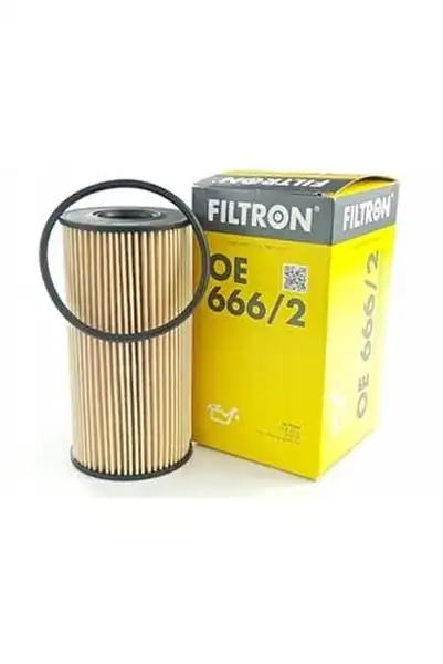 FILTRON OE666-2 | Renault Laguna 3 2 0 dCi Yağ Filtresi Kadjar 15