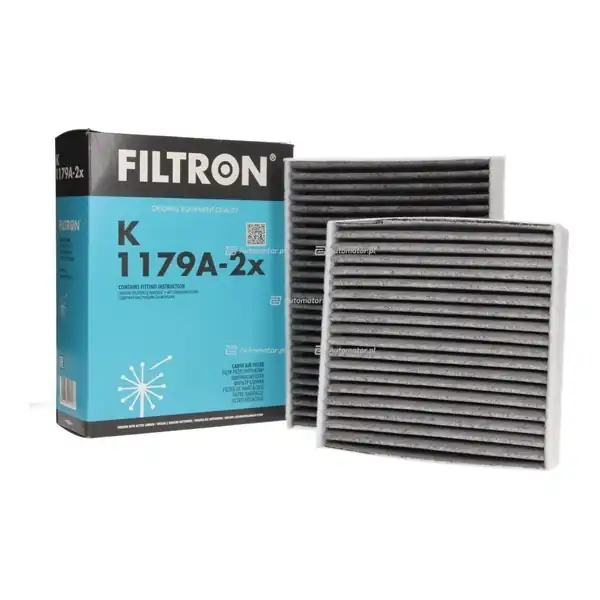 FILTRON K1179A-2X | Citroen C4 Cactus C3 Ds3 Ds5 Peugeot 207 208 2008 Polen Filtresi Karbonlu