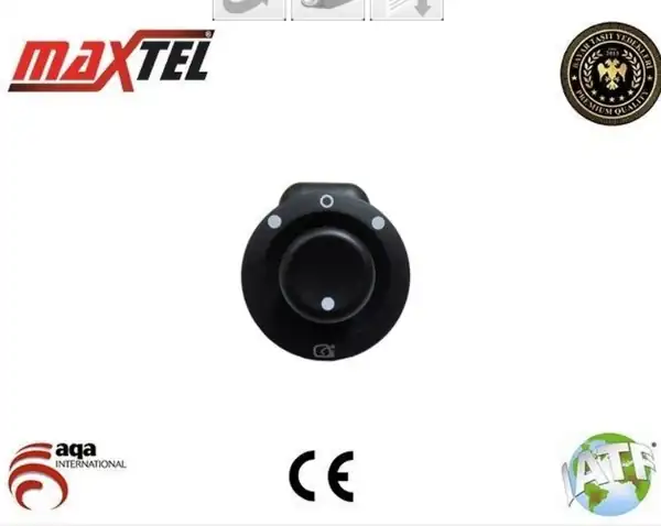 MAXTEL 16604533 | Ayna Ayar Düğmesi Katlanır Renault Clio III Kangoo Megane II Twingo Master 10 Pin 2002 72544