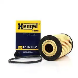 HENGST E105HD51 | Mercedes Vaneo W414 Kasa 1 6 Yağ Filtresi W168 W414 M 166 97 04