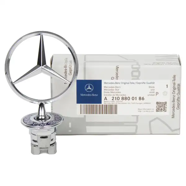 MERCEDES BENZ A2108800186 | Ön Kaput Yıldızı W124 W202 W203 W210 W211 W220 Orijinal 10125