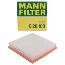 MANN C26108 | Chevrolet Cruze/Opel Astra J 1.4-1.6 Benzinli Süngerli Hava Filtresi