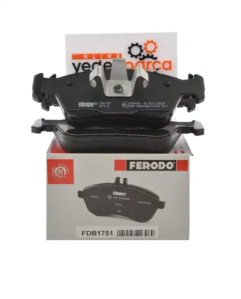 FERODO FDB1751 | Bmw E87 E90 120i 120d 316i 318i 320i Ön Fren Balata Takımı 6937