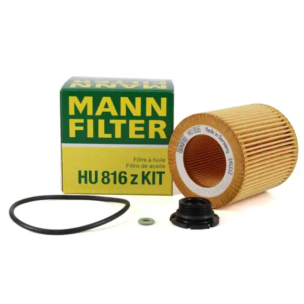MANN HU816ZKIT | Bmw F30 Kasa 320i N20 Motor Yağ Filtresi F20 F30 F32 F10 N20 N26 10 18